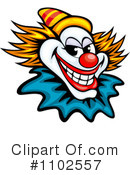 Clown Clipart #1102557 by Vector Tradition SM