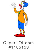 Clown Clipart #1105153 by Cartoon Solutions