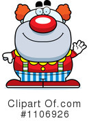 Clown Clipart #1106926 by Cory Thoman