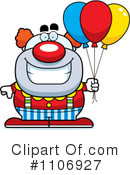 Clown Clipart #1106927 by Cory Thoman