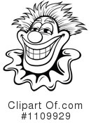 Clown Clipart #1109929 by Vector Tradition SM