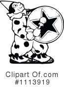 Clown Clipart #1113919 by Prawny Vintage