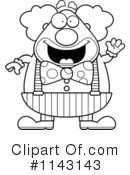 Clown Clipart #1143143 by Cory Thoman