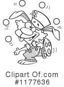 Clown Clipart #1177636 by toonaday
