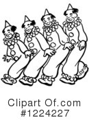 Clown Clipart #1224227 by Picsburg