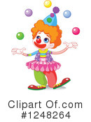 Clown Clipart #1248264 by Pushkin