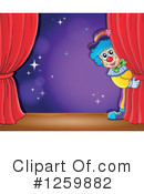 Clown Clipart #1259882 by visekart