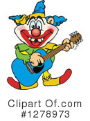 Clown Clipart #1278973 by Dennis Holmes Designs