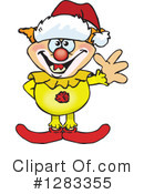 Clown Clipart #1283355 by Dennis Holmes Designs