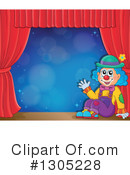 Clown Clipart #1305228 by visekart