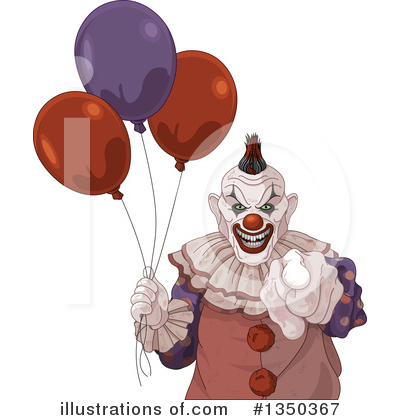 Party Balloons Clipart #1350367 by Pushkin
