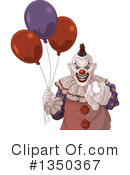Clown Clipart #1350367 by Pushkin