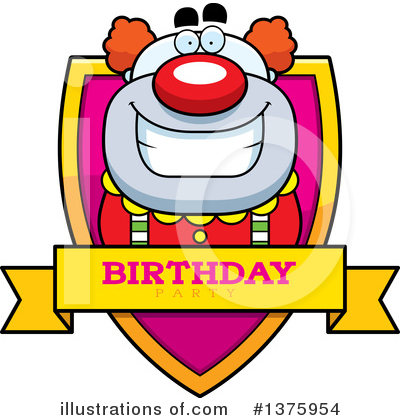 Royalty-Free (RF) Clown Clipart Illustration by Cory Thoman - Stock Sample #1375954
