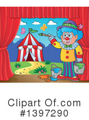 Clown Clipart #1397290 by visekart