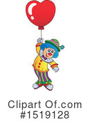 Clown Clipart #1519128 by visekart