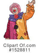 Clown Clipart #1528811 by dero