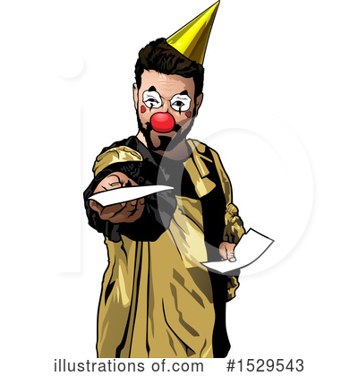 Clown Clipart #1529543 by dero