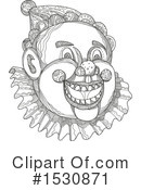 Clown Clipart #1530871 by patrimonio