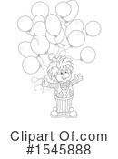 Clown Clipart #1545888 by Alex Bannykh