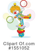 Clown Clipart #1551052 by Alex Bannykh