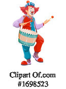 Clown Clipart #1698523 by Vector Tradition SM
