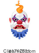 Clown Clipart #1742581 by Vector Tradition SM