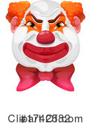 Clown Clipart #1742582 by Vector Tradition SM