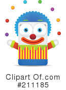 Clown Clipart #211185 by Qiun