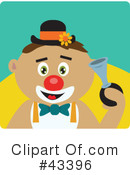 Clown Clipart #43396 by Dennis Holmes Designs