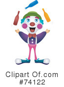 Clown Clipart #74122 by BNP Design Studio