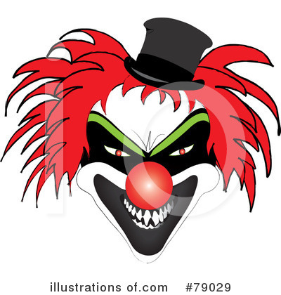 Clown Face Clipart #79029 by Pams Clipart
