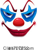 Clown Face Clipart #1727252 by Vector Tradition SM