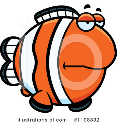 Royalty-Free (RF) Clownfish Clipart Illustration by Cory Thoman - Stock Sample #1108332