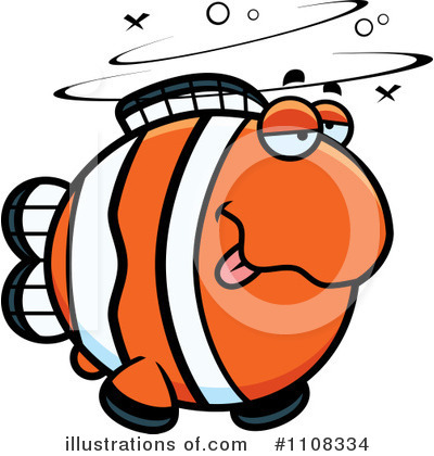 Royalty-Free (RF) Clownfish Clipart Illustration by Cory Thoman - Stock Sample #1108334