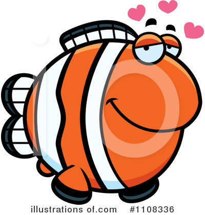 Royalty-Free (RF) Clownfish Clipart Illustration by Cory Thoman - Stock Sample #1108336