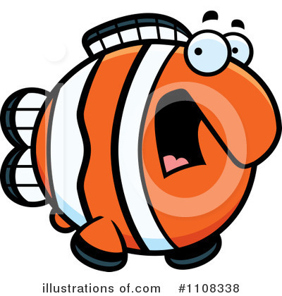 Royalty-Free (RF) Clownfish Clipart Illustration by Cory Thoman - Stock Sample #1108338