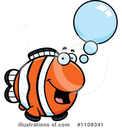 Anemone Fish Clipart #1108341 by Cory Thoman