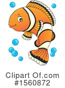 Clownfish Clipart #1560872 by visekart