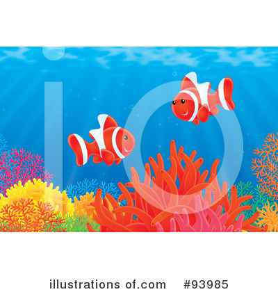 Anemone Fish Clipart #93985 by Alex Bannykh