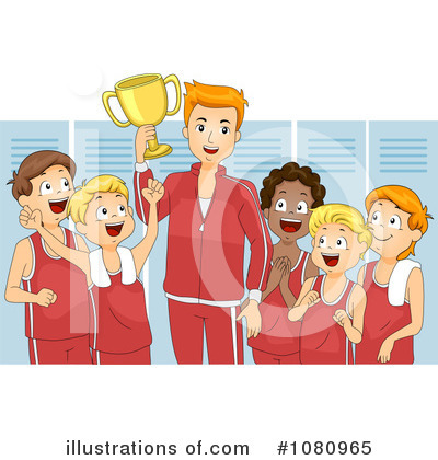 Royalty-Free (RF) Coach Clipart Illustration by BNP Design Studio - Stock Sample #1080965