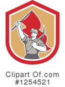 Coal Miner Clipart #1254521 by patrimonio