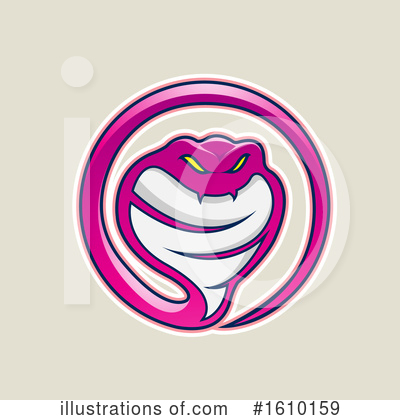 Royalty-Free (RF) Cobra Clipart Illustration by cidepix - Stock Sample #1610159