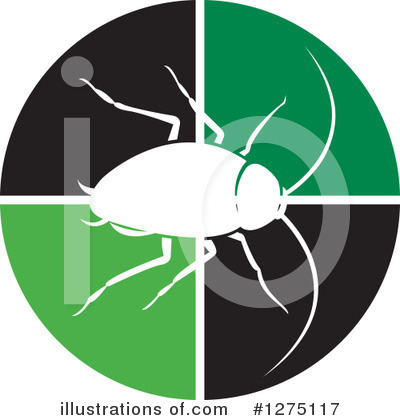 Royalty-Free (RF) Cockroach Clipart Illustration by Lal Perera - Stock Sample #1275117