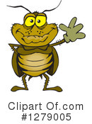 Cockroach Clipart #1279005 by Dennis Holmes Designs