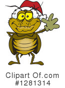 Cockroach Clipart #1281314 by Dennis Holmes Designs