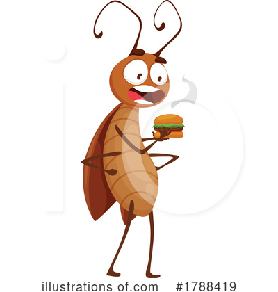 Burger Clipart #1788419 by Vector Tradition SM