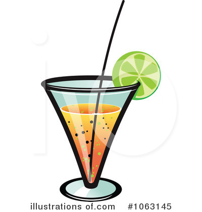 Royalty-Free (RF) Cocktail Clipart Illustration by Vector Tradition SM - Stock Sample #1063145