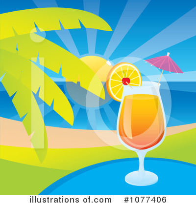 Royalty-Free (RF) Cocktail Clipart Illustration by Any Vector - Stock Sample #1077406