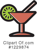 Cocktail Clipart #1229874 by Lal Perera