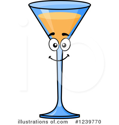 Alcoholic Beverages Clipart #1239770 by Vector Tradition SM